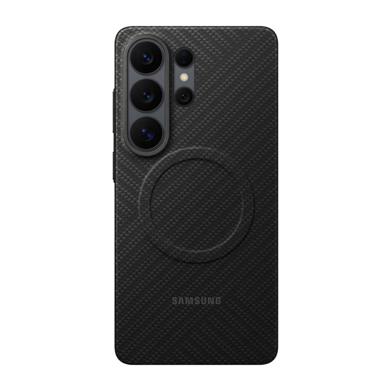 Samsung M3 Carbon Magnet Black matkapuhelimen suojakotelo 17,5 cm (6.9") Kotelokuori Musta