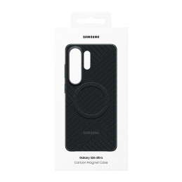 Samsung M3 Carbon Magnet Black matkapuhelimen suojakotelo 17,5 cm (6.9") Kotelokuori Musta