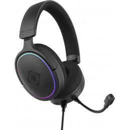 Deltaco Gaming DH430 7.1 surround USB Headset, Soft fabric, lightweight,RGB