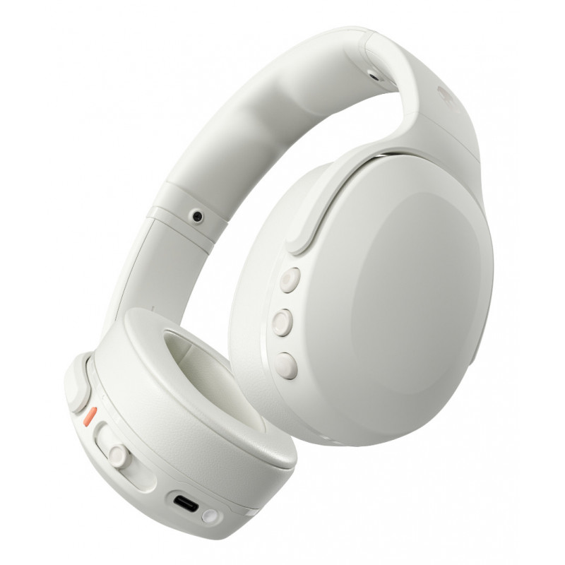 Skullcandy Crusher Evo Kuulokkeet Langallinen & langaton Pääpanta Puhelut Musiikki USB Type-C Bluetooth Valkoinen