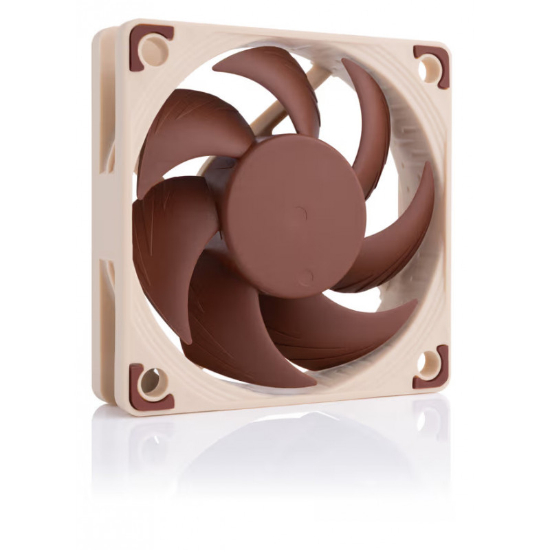 Noctua NF-A6X15 5V PWM Tietokoneen jäähdytysjärjestelmä Tietokonekotelo Tuuletin 6 cm Ruskea 1 kpl