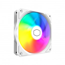 Cooler Master MasterFan MF120 Lite ARGB Tietokonekotelo Tuuletin 12 cm Valkoinen 1 kpl