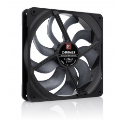 Noctua NF-A14X25 G2 PWM CHROMAX.BLACK Tietokoneen jäähdytysjärjestelmä Tietokonekotelo Tuuletin 14 cm Musta 1 kpl