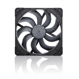 Noctua NF-A14X25 G2 PWM CHROMAX.BLACK Tietokoneen jäähdytysjärjestelmä Tietokonekotelo Tuuletin 14 cm Musta 1 kpl