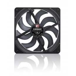 Noctua NF-A14X25 G2 PWM CHROMAX.BLACK Tietokoneen jäähdytysjärjestelmä Tietokonekotelo Tuuletin 14 cm Musta 1 kpl