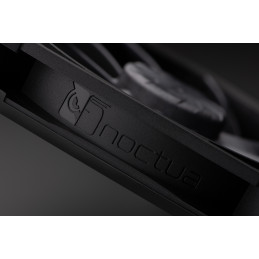 Noctua NF-A14X25 G2 PWM CHROMAX.BLACK Tietokoneen jäähdytysjärjestelmä Tietokonekotelo Tuuletin 14 cm Musta 1 kpl