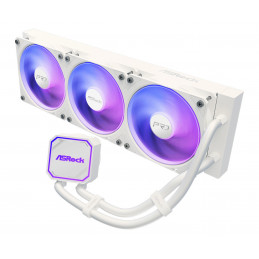 Asrock Pro White 360 ARGB Suoritin All-in-one-nesteenjäähdytin 12 cm Valkoinen