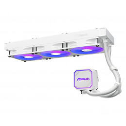 Asrock Pro White 360 ARGB Suoritin All-in-one-nesteenjäähdytin 12 cm Valkoinen