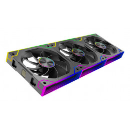 Xilence Gaming Series XPF360R.ARGB Tietokonekotelo Tuuletin 12 cm Musta 3 kpl