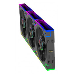 Xilence Gaming Series XPF360R.ARGB Tietokonekotelo Tuuletin 12 cm Musta 3 kpl