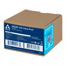 ARCTIC S4028-6K Tietokonekotelo Tuuletin 4 cm Musta 5 kpl