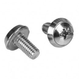 StarTech.com CABSCREWM62 ruuvit pultit 12 mm 100 kpl M6 Ruuvi