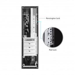 Chieftec DT-10B-300 tietokonekotelo Small Form Factor (SFF) Musta 300 W