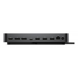 DELL Pro Dock WD25Z Langallinen USB 3.2 Gen 2 (3.1 Gen 2) Type-C Musta