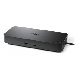 DELL Pro Dock WD25Z Langallinen USB 3.2 Gen 2 (3.1 Gen 2) Type-C Musta