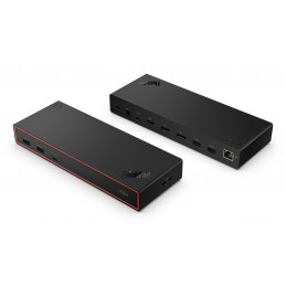 Lenovo ThinkPad USB4 Dock 5000 Langallinen Thunderbolt 4 Musta