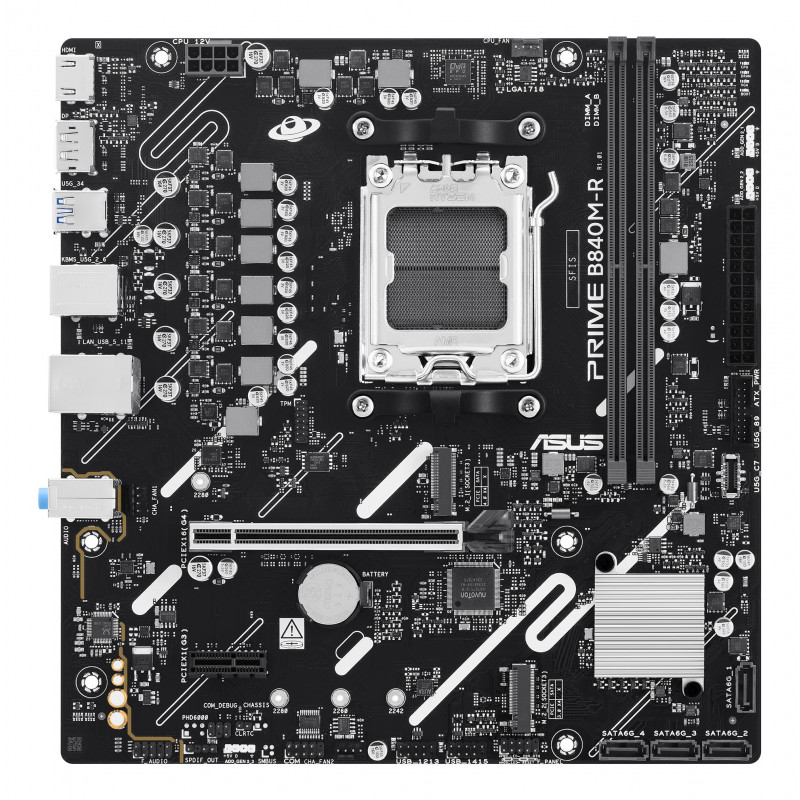 ASUS PRIME B840M-R AMD B840 Pistoke AM5 mikro ATX