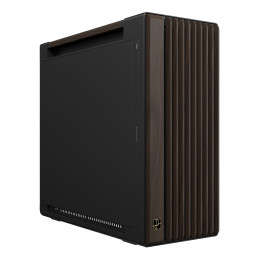 ASUS ProArt PA602 Wood Edition Modern Black - Metal Panel Midi Tower Musta, Puu