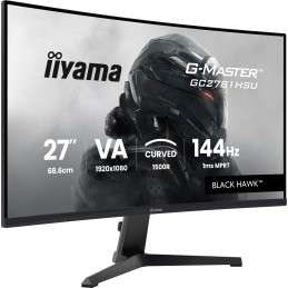 iiyama G-MASTER GC2781HSU-B1 27" 144H tietokoneen litteä näyttö 68,6 cm (27") 1920 x 1080 pikseliä Musta