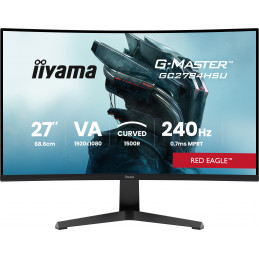 iiyama G-MASTER GC2784HSU-B1 27" 240H tietokoneen litteä näyttö 68,6 cm (27") 1920 x 1080 pikseliä Musta