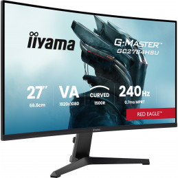 iiyama G-MASTER GC2784HSU-B1 27" 240H tietokoneen litteä näyttö 68,6 cm (27") 1920 x 1080 pikseliä Musta