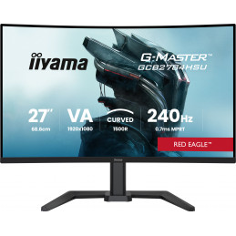 iiyama G-MASTER GCB2784HSU-B1 27" 240Hz tietokoneen litteä näyttö 68,6 cm (27") 1920 x 1080 pikseliä Musta