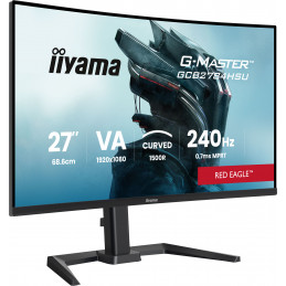 iiyama G-MASTER GCB2784HSU-B1 27" 240Hz tietokoneen litteä näyttö 68,6 cm (27") 1920 x 1080 pikseliä Musta