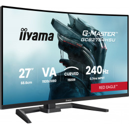 iiyama G-MASTER GCB2784HSU-B1 27" 240Hz tietokoneen litteä näyttö 68,6 cm (27") 1920 x 1080 pikseliä Musta