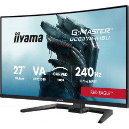 iiyama G-MASTER GCB2784HSU-B1 27" 240Hz tietokoneen litteä näyttö 68,6 cm (27") 1920 x 1080 pikseliä Musta
