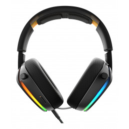 Glorious Gaming GHS Eternal RGB Kuulokkeet Langallinen Pääpanta Pelaaminen USB Type-C Musta