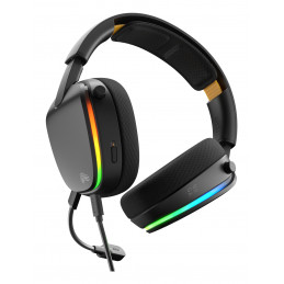 Glorious Gaming GHS Eternal RGB Kuulokkeet Langallinen Pääpanta Pelaaminen USB Type-C Musta