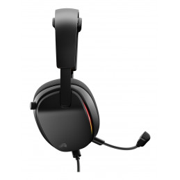 Glorious Gaming GHS Eternal RGB Kuulokkeet Langallinen Pääpanta Pelaaminen USB Type-C Musta