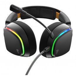 Glorious Gaming GHS Eternal RGB Kuulokkeet Langallinen Pääpanta Pelaaminen USB Type-C Musta