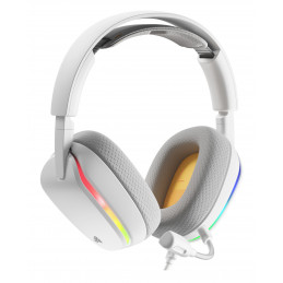Glorious Gaming GHS Eternal RGB Kuulokkeet Langallinen Pääpanta Pelaaminen USB Type-C Valkoinen