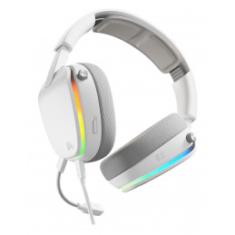 Glorious Gaming GHS Eternal RGB Kuulokkeet Langallinen Pääpanta Pelaaminen USB Type-C Valkoinen