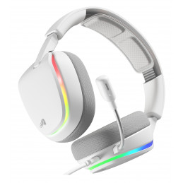 Glorious Gaming GHS Eternal RGB Kuulokkeet Langallinen Pääpanta Pelaaminen USB Type-C Valkoinen