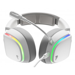 Glorious Gaming GHS Eternal RGB Kuulokkeet Langallinen Pääpanta Pelaaminen USB Type-C Valkoinen