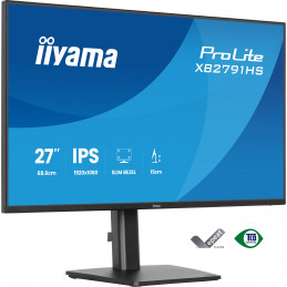 iiyama ProLite XB2791HS-B1 tietokoneen litteä näyttö 68,6 cm (27") 1920 x 1080 pikseliä Full HD LED Musta
