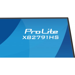 iiyama ProLite XB2791HS-B1 tietokoneen litteä näyttö 68,6 cm (27") 1920 x 1080 pikseliä Full HD LED Musta