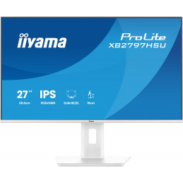 iiyama ProLite XB2797HSU-W1 tietokoneen litteä näyttö 68,6 cm (27") 1920 x 1080 pikseliä Full HD LED Valkoinen