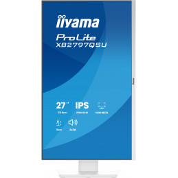 iiyama ProLite XB2797QSU-W1 tietokoneen litteä näyttö 68,6 cm (27") 2560 x 1440 pikseliä Quad HD LED Valkoinen