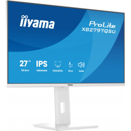 iiyama ProLite XB2797QSU-W1 tietokoneen litteä näyttö 68,6 cm (27") 2560 x 1440 pikseliä Quad HD LED Valkoinen