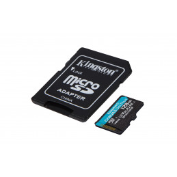 Kingston Technology Canvas Go! Plus flash-muisti 128 GB MicroSD UHS-I Luokka 10