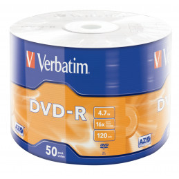 Verbatim 43788 tyhjä DVD-levy 4,7 GB DVD-R 50 kpl