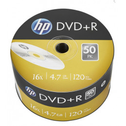 HP DRE00070 tyhjä DVD-levy 4,7 GB DVD+R 50 kpl