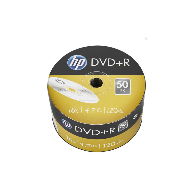HP DRE00070 tyhjä DVD-levy 4,7 GB DVD+R 50 kpl