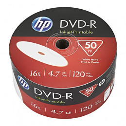 HP DME00070WIP tyhjä DVD-levy 4,7 GB DVD+R 50 kpl