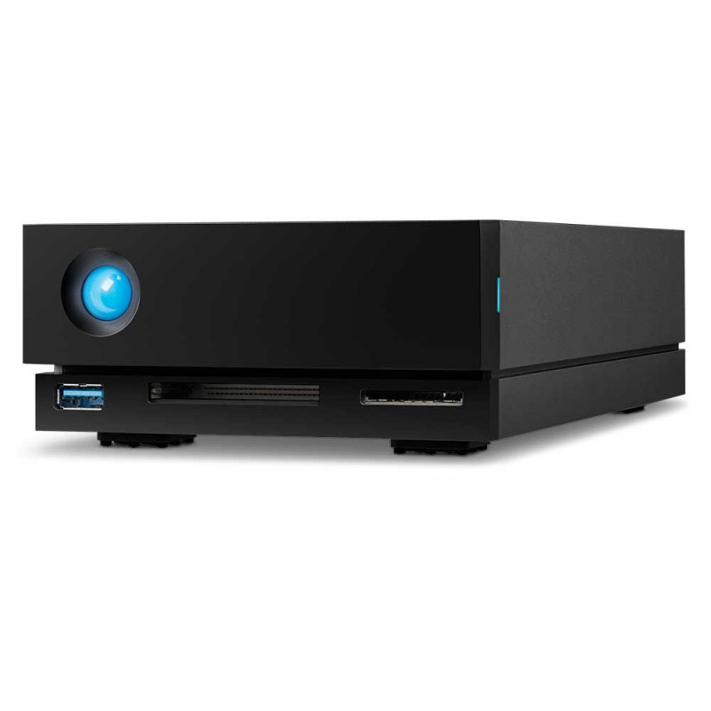 LaCie 1big Dock ulkoinen kovalevy 20 TB 7200 RPM 3.5" USB Type-A   USB Type-C 3.2 Gen 1 (3.1 Gen 1) Musta