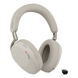 Jabra Evolve3 85 MS + Link 390c Kuulokkeet Langaton Pääpanta Puhelut Musiikki USB Type-C Bluetooth Harmaa