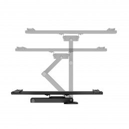 Deltaco ARM-1200-B TV-kiinnike 165,1 cm (65") Musta